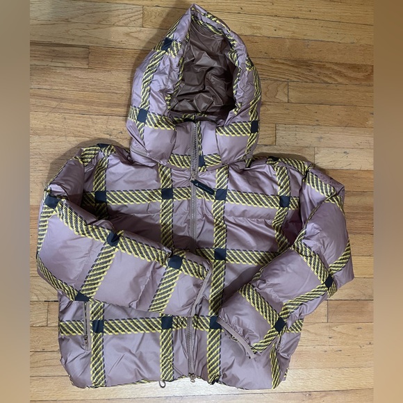 ADIDAS BY STELLA MCCARTNEY SHORT PADDED PRINTED WINTER JACKET - Picture 4 of 9